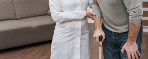 Therapist Assisting Patient